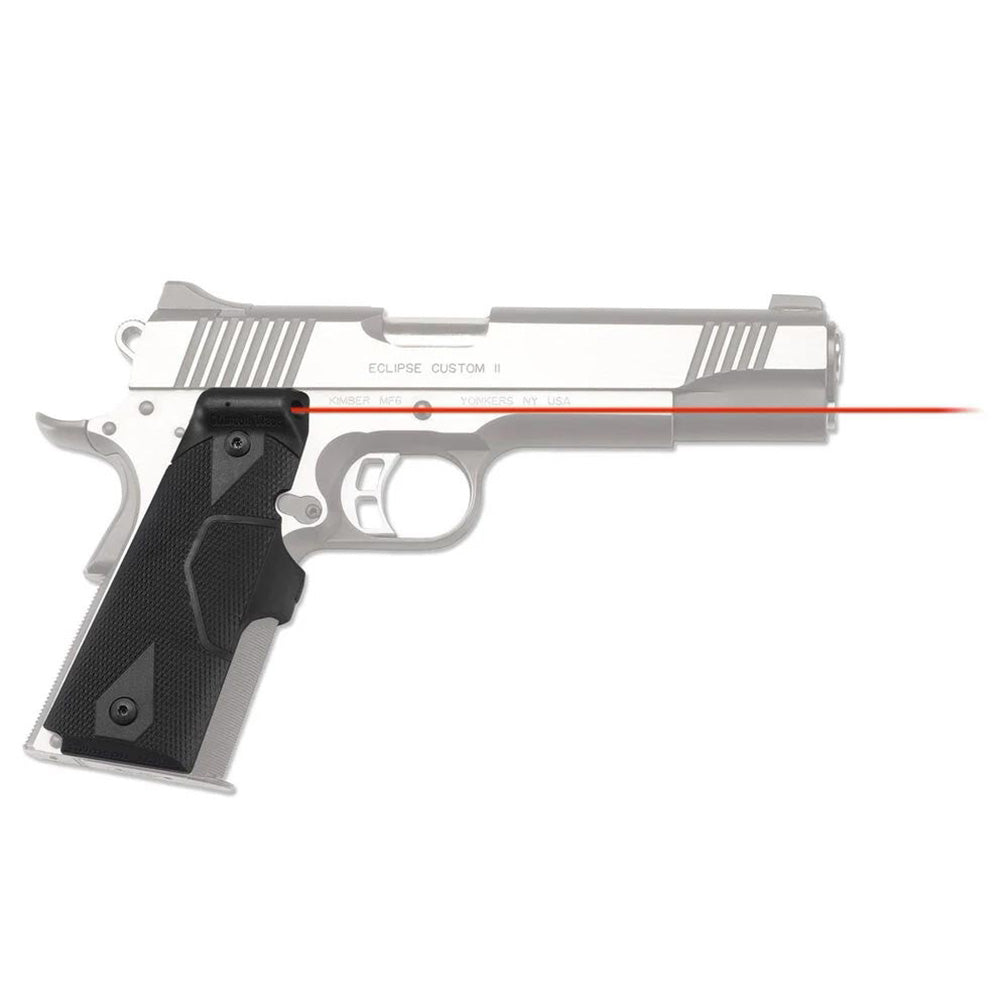  Crimson Trace LG401 Lasergrip for Full Size 1911, Red Laser 