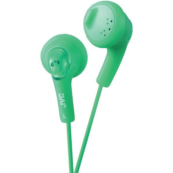  JVC HAF160G Gumy Earbuds (Green) 