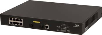  Nec routers switches qx B02014-F1005 Qx-s1008gt-2g-pw, 8 X 1 Gigabit Poe Ps, 