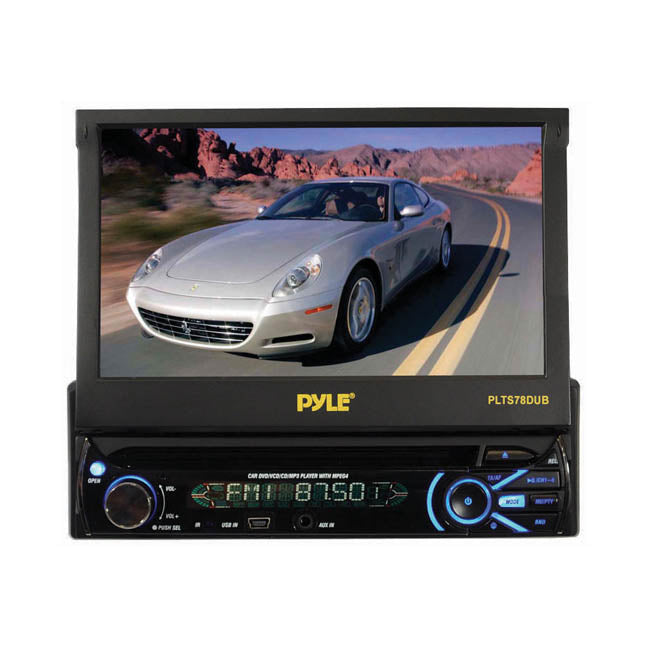  Pyle PLTS78DUB DVD MP3 Bluetooth Receiver w/ 7" Touchscreen 