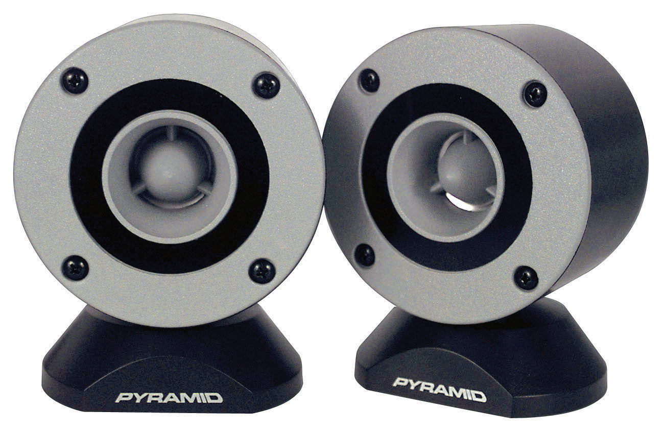  Pyramid TW28 3.75-Inch Aluminum Bullet Horn In Enclosure with Swivel Housing 