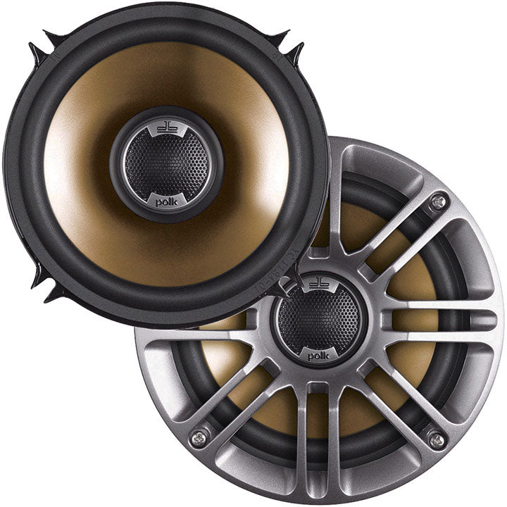  Polk Audio DB521 5.25-Inch Coaxial Speakers (Pair, Silver) 