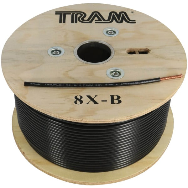  Tram 8X-B RG8X 500ft Roll Tramflex Coaxial Cable 