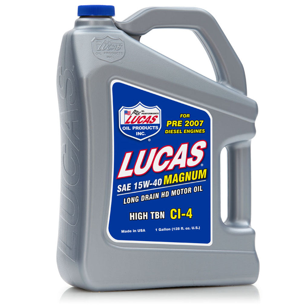  Lucas Oil 10076 SAE 15W-40 CI-4 Magnum Motor Oil 1 Gallon 