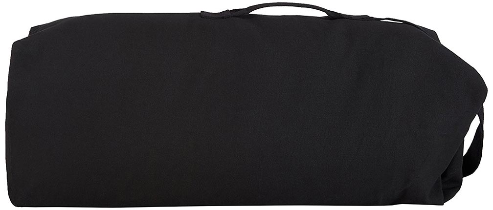  Stansport 1206 Deluxe Duffel Bag with Shoulder Strap - Black 