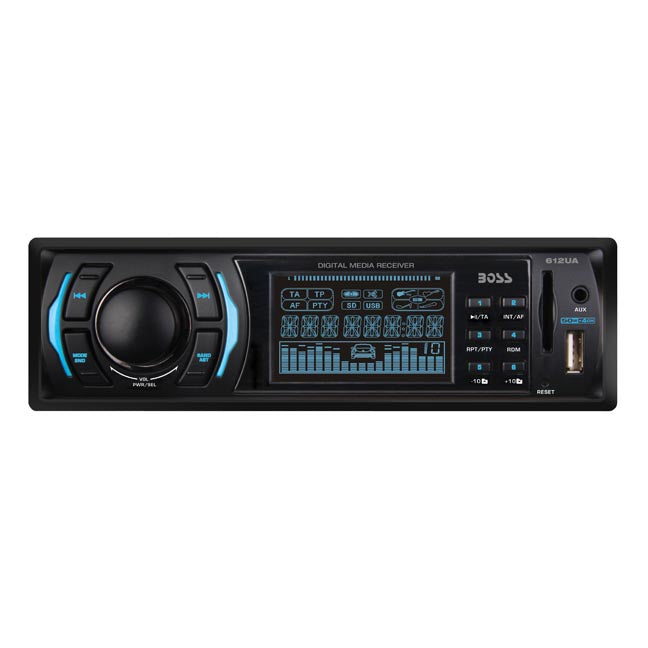  BOSS AUDIO 612UA Single-DIN MECH-LESS Receiver 