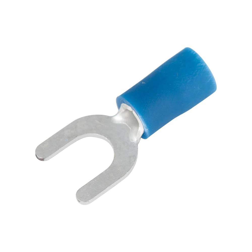  XSCORPION ST8B Spade Terminals #8 16/14ga. Blue (100 pack) 