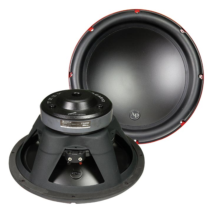  Audiopipe TSCAR12 12" Woofer 750W Max 4 Ohm SVC 