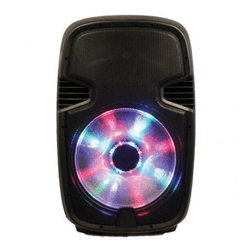  MaxPower MPD15L 15" Woofer with Moon light Built in USB/SD/BT/Mic 3500W max 