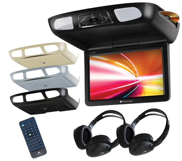  Planet Audio P112ES 11.2" Overhead Monitor w/ DVD Player 