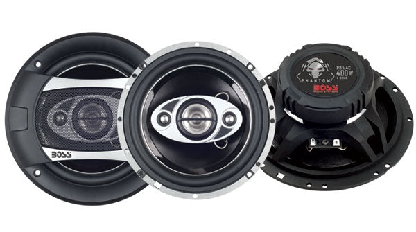  BOSS AUDIO P65.4C 6.5" 4-Way 400W Car Coaxial Speakers Stereo Pair 