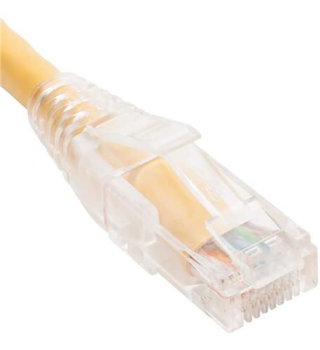  Icc ICPCST03YL Patch Cord Cat6 Clear Boot 3' Yellow 