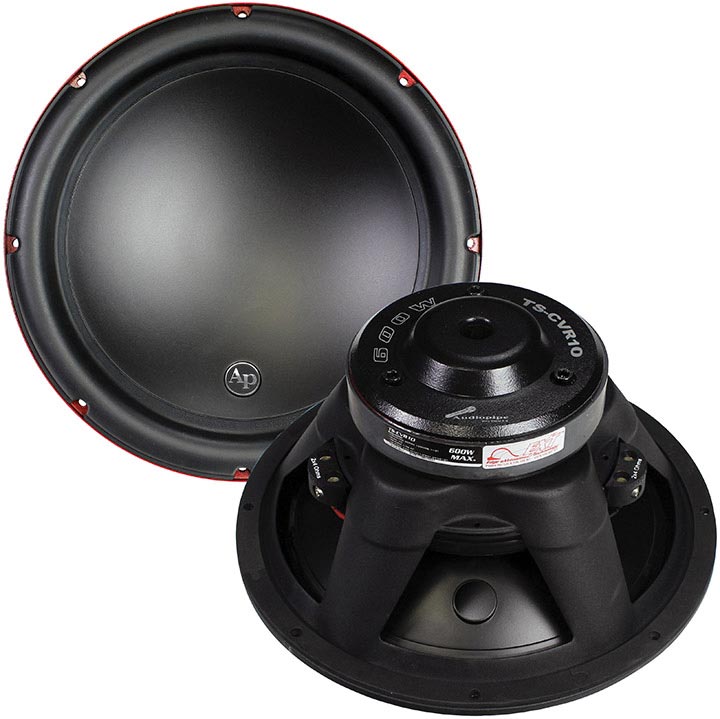  Audiopipe TSCVR10 10" Woofer 600W Max 4 Ohm DVC 