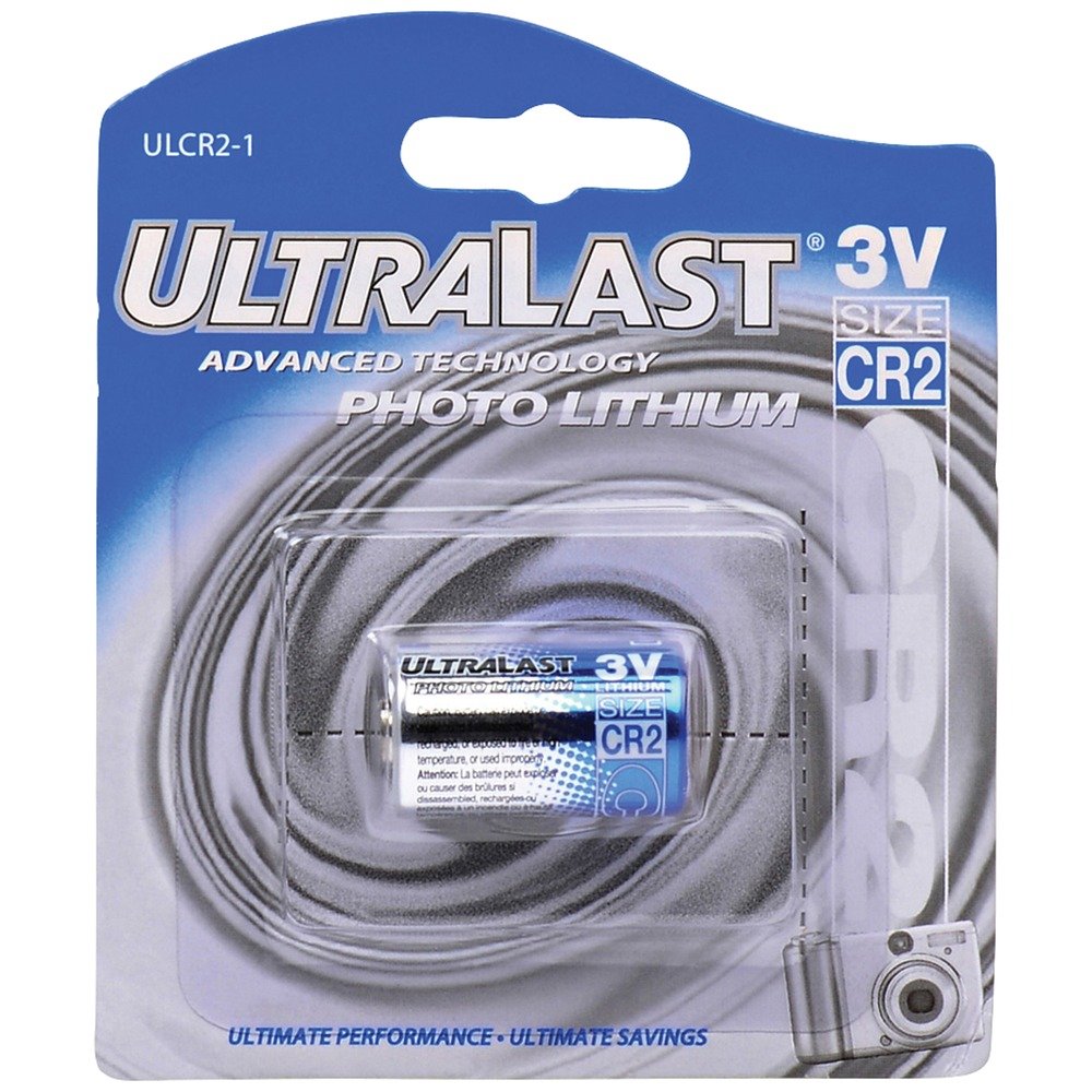  ULTRALAST ULCR21 ULCR21 CR2 Replacement Battery 