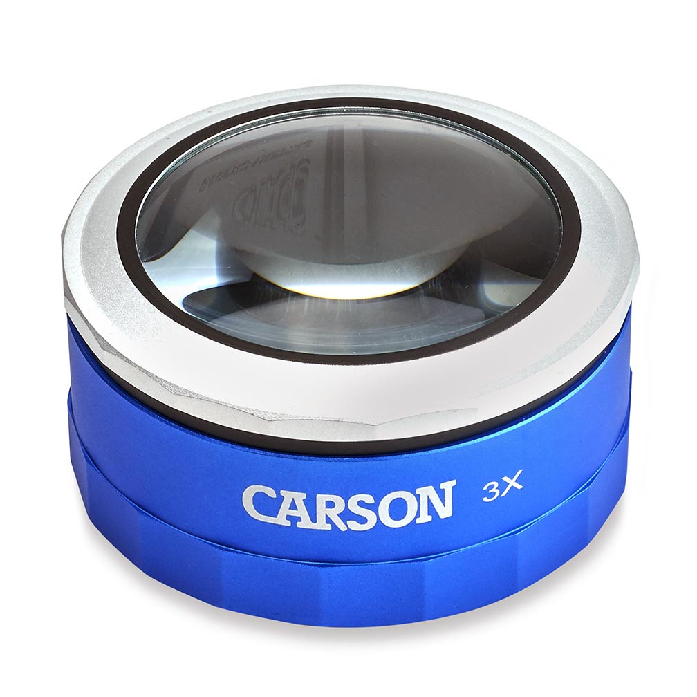  Carson MT33 3x Touch Activated LED Lighted Loupe 