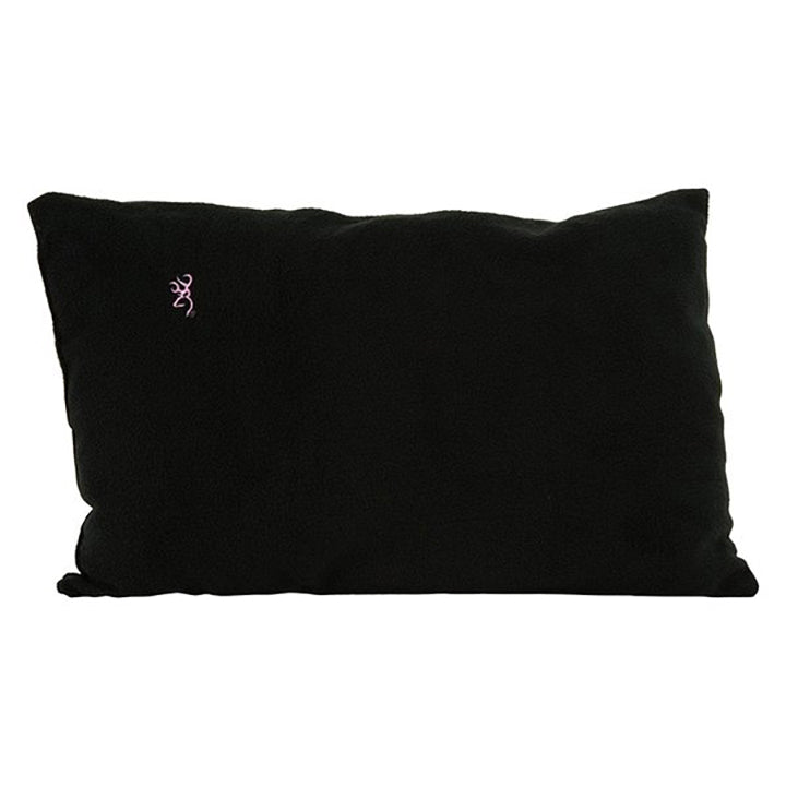  Browning Camping 7998101 Black Fleece Pillow Pink BuckMark 