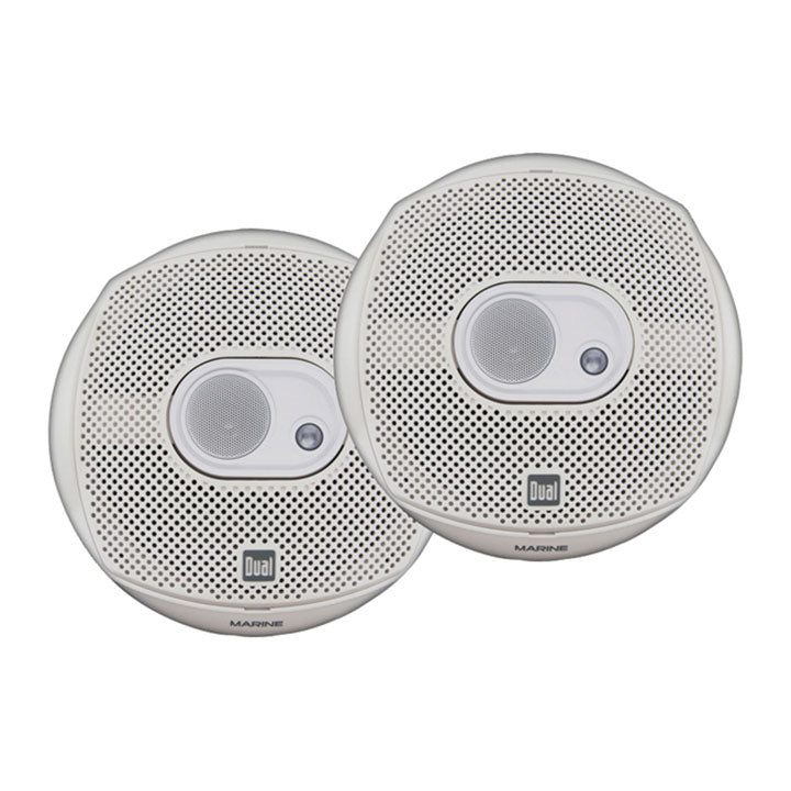  Dual DMS365 Marine 6.5" 3-Way Speaker 120W Max 