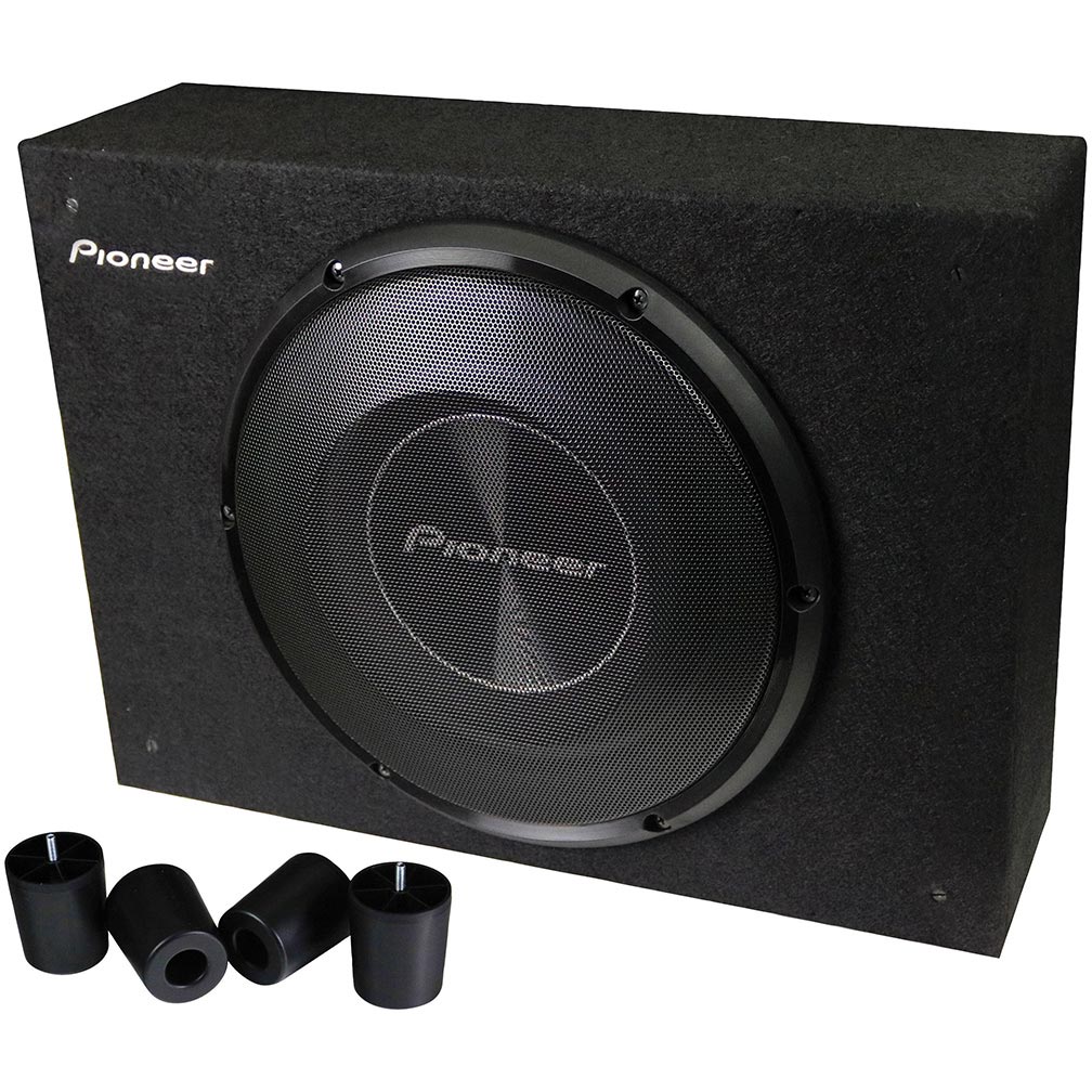  Pioneer TSA2000LB Shallow Sealed Enclosure with 8" Woofer 700 Watts Max 