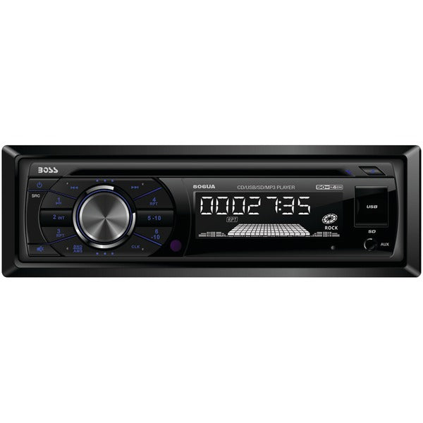  Boss Audio 506UA CD MP3 Receiver w/ USB SD Front Aux 