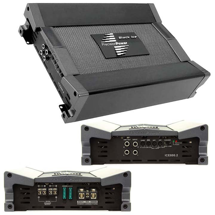  Precision Power ICE8002 800 Watt 2 Channel Amplifier 