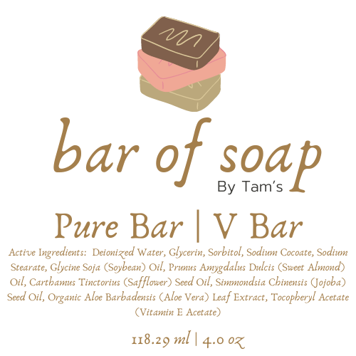Pure Bar Soap (unsented) 6 Bars