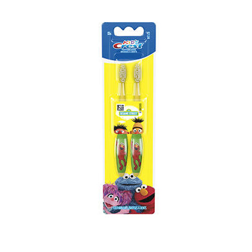 Crest, Crest Sesame Street Manual Kids Toothbrush, 2 Count