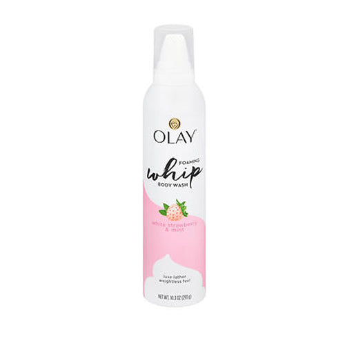 Crest, Olay Whip Foaming Body Wash White Strawberry & Mint, 10.3 Oz