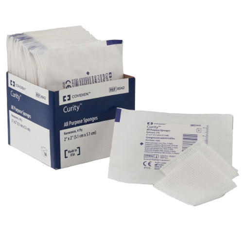 Cardinal, Curity Sterile Nonwoven Sponge 3 x 3 Inch, Count of 50