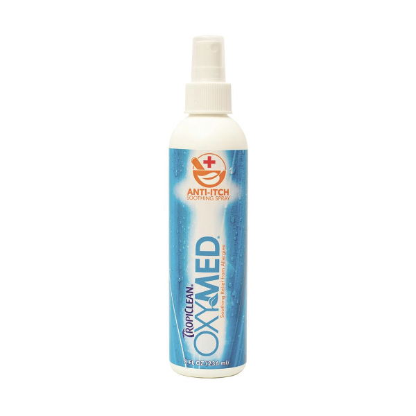 TropiClean OXY-MED Anti-Itch Spray 8oz