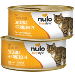 Nulo Freestyle Grain-Free Chicken & Herring Recipe Wet Cat Food, 5.5 oz