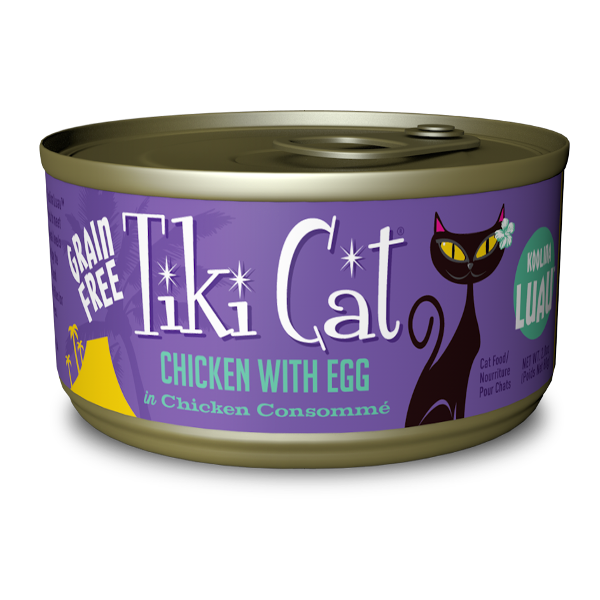 Tiki Cat Koolina Luau Chicken with Egg in Chicken Consomme Wet Cat Food