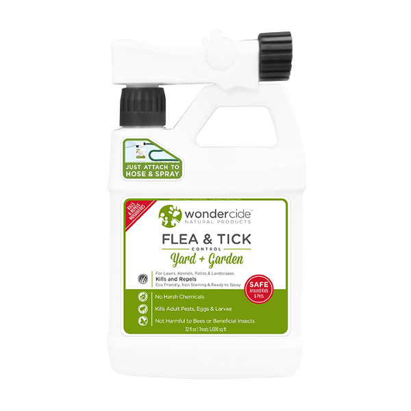 Wondercide Ready-to-Use Natural Outdoor Flea, Tick & Mosquito Control for Yard + Garden, 32-oz