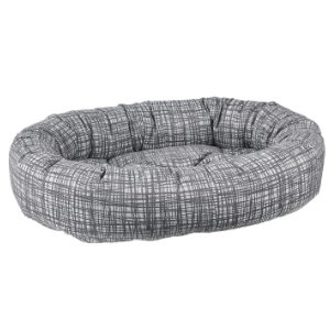 Bowsers Donut Dog Bed Micro Jacuard Tribeca