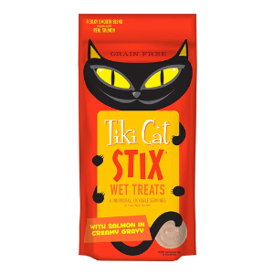 Tiki Cat Stix Salmon Mousse Grain-Free Cat Treats, 3 oz