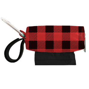Doggie Walk Bags Duffel Bag for Dogs Red Check