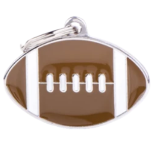 MyFamily Charms Collection Football Tag