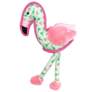 The Worthy Dog Flamingo Dog Toy