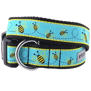 The Worthy Dog Busy Bee Dog Collar