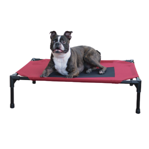 K&H Pet Products Elevated Pet Bed Red