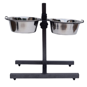 IndiPets Adjustable Double Diner