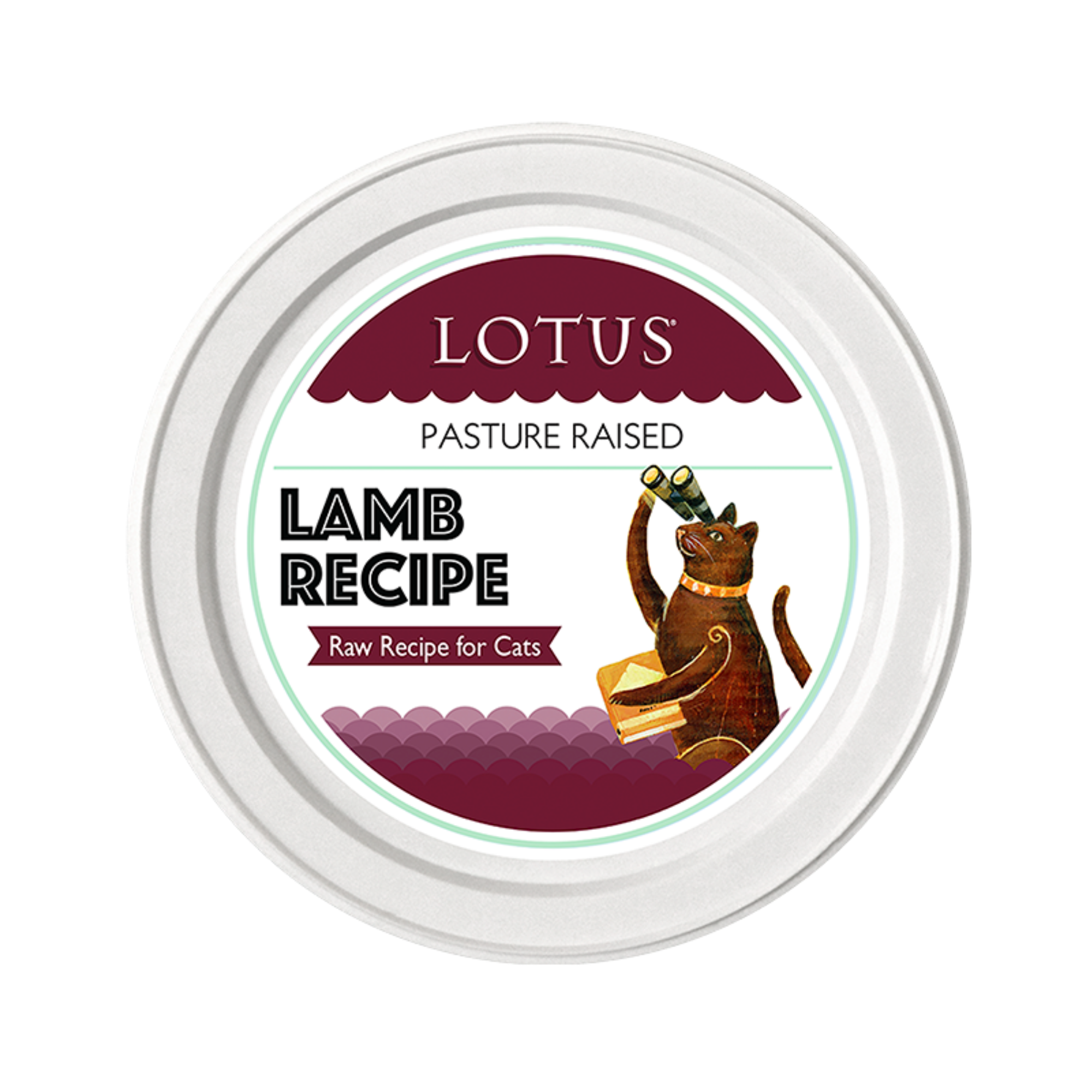 Lotus Lamb Raw Cat Food 24oz