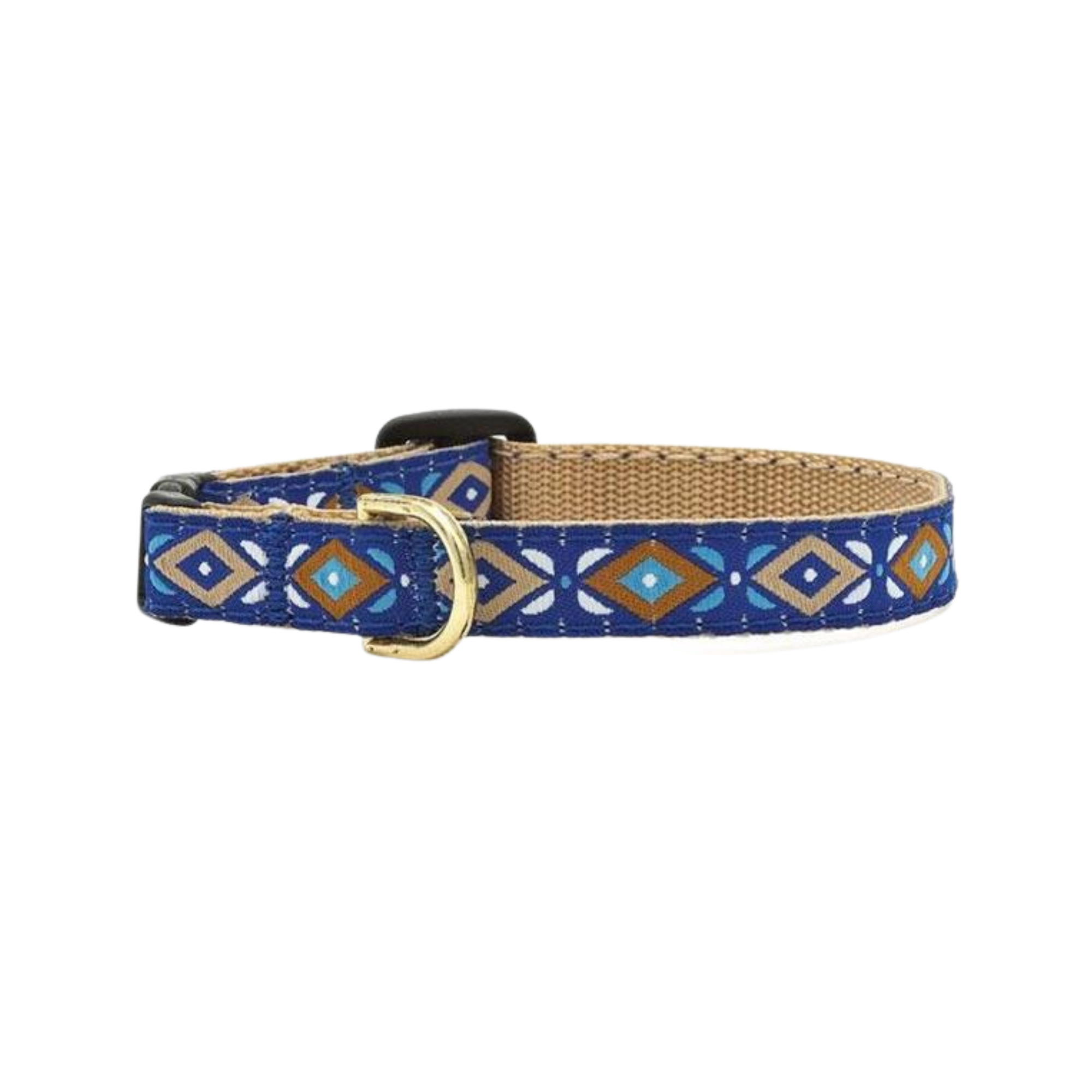 Up Country Aztec Blue Cat Collar