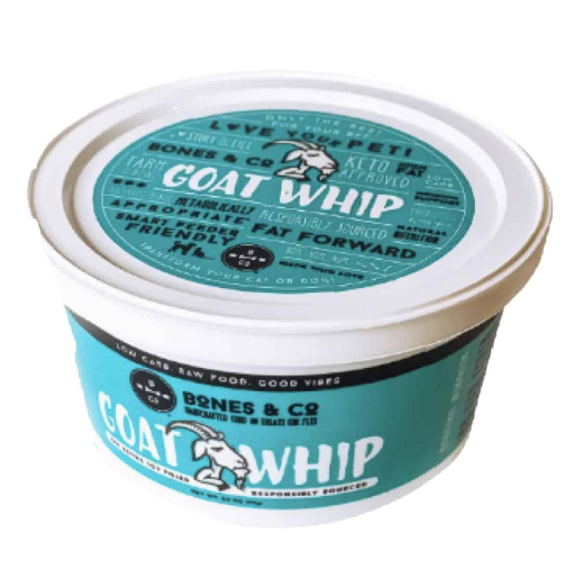 The Bones & Co Raw Frozen Goat Whip