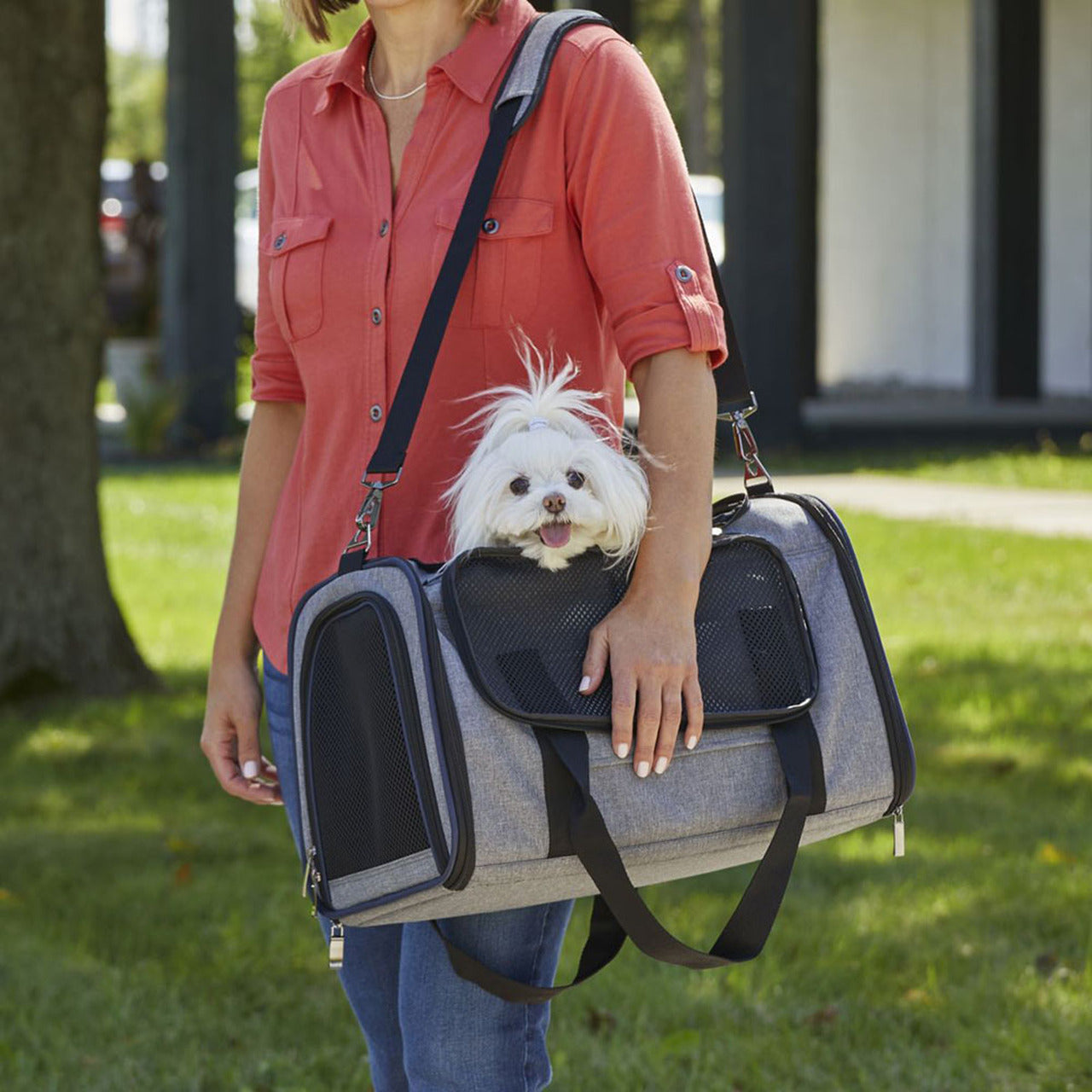 Midwest Duffy Pet Carrier Grey