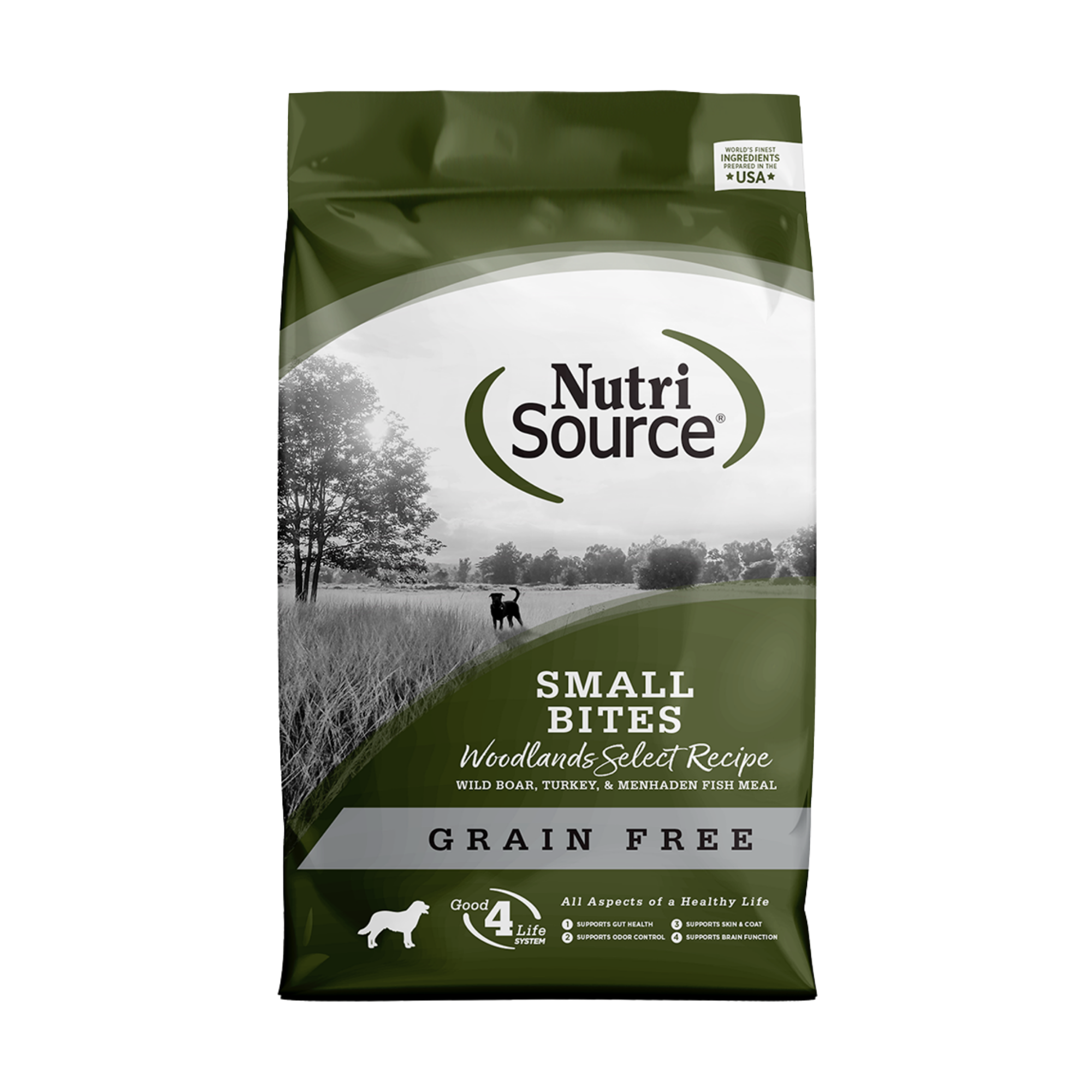 NutriSource Grain-Free Small Bites Woodlands Select Formula Dry Dog Food