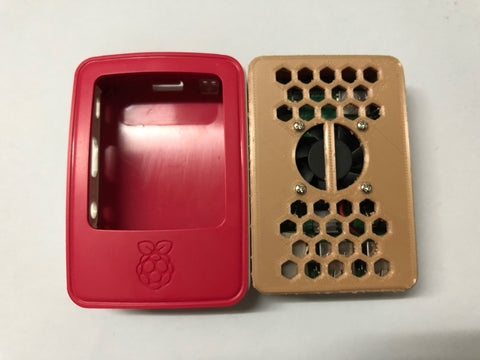 3D printed Raspberry Pi case