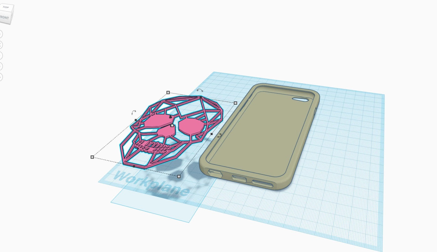 printing TPU phone case with ET4 3D printer