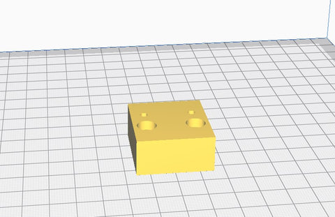 print pad for filament sensor for BMG upgrade