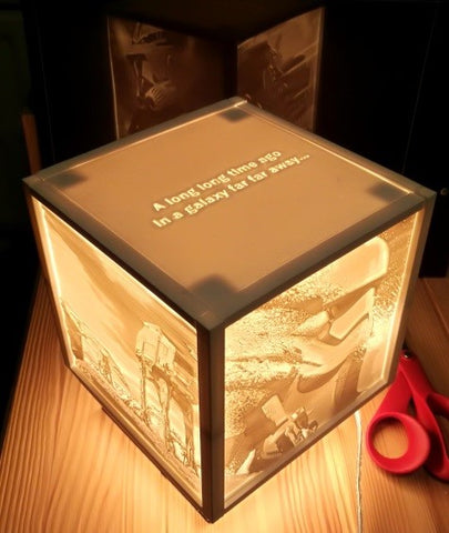 lithophane lamp