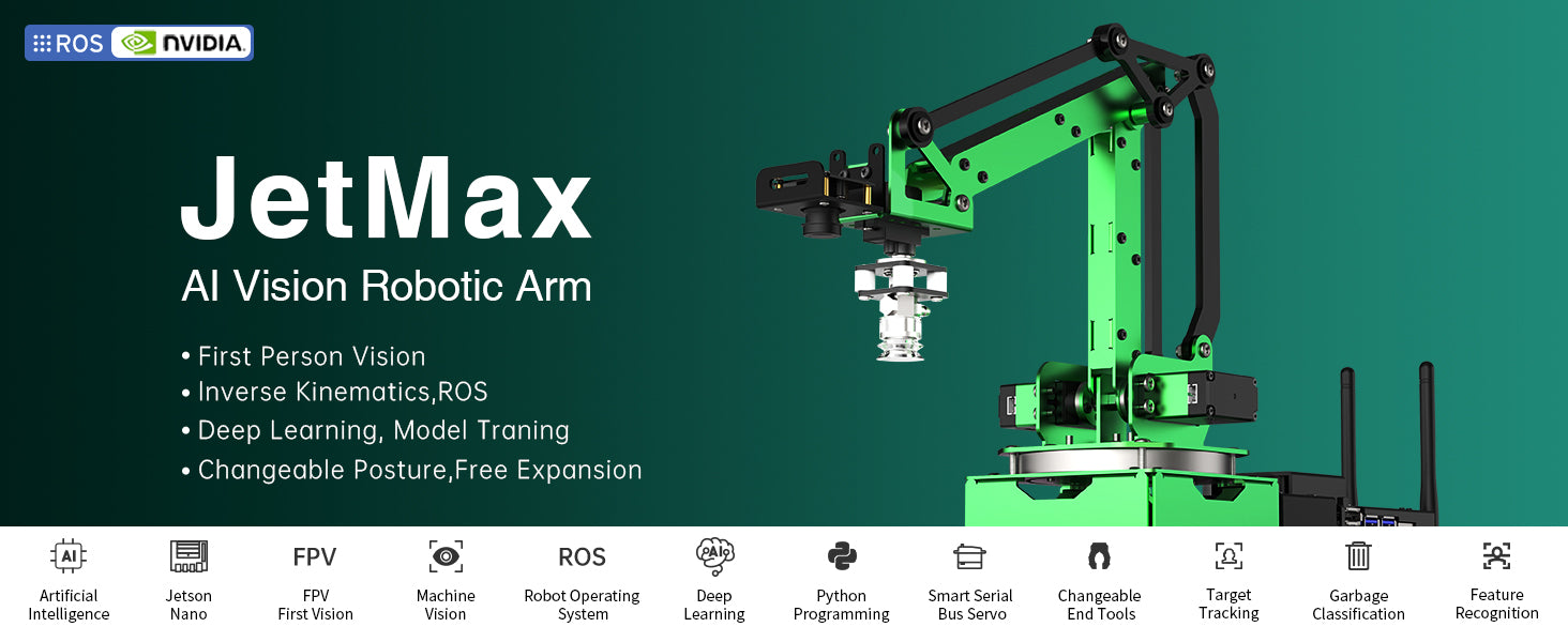 Inverse Kinematics Ur3 Ros Jetmax Ros Robot Arm For Jetson